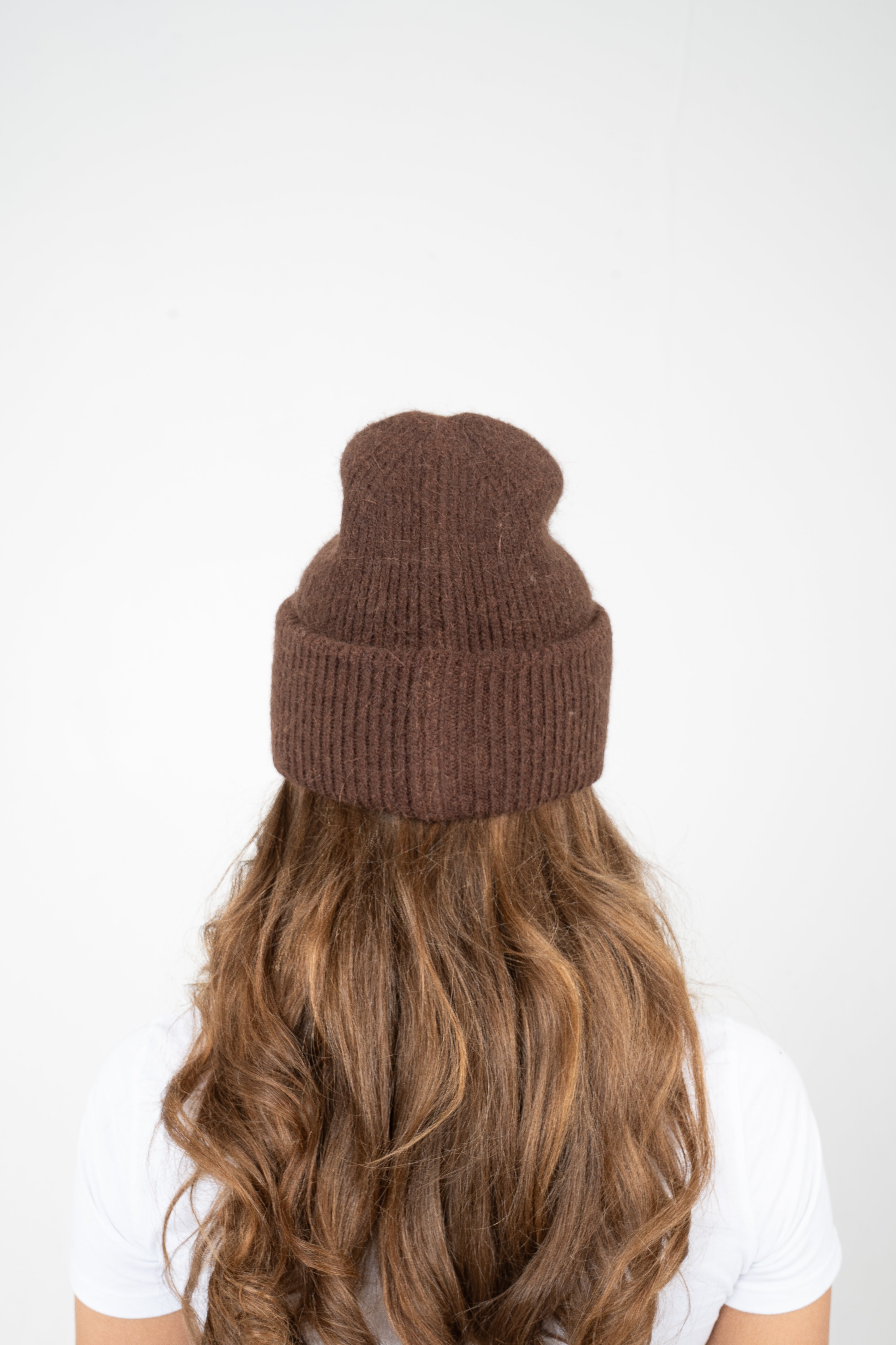 Chocolate rib beanie