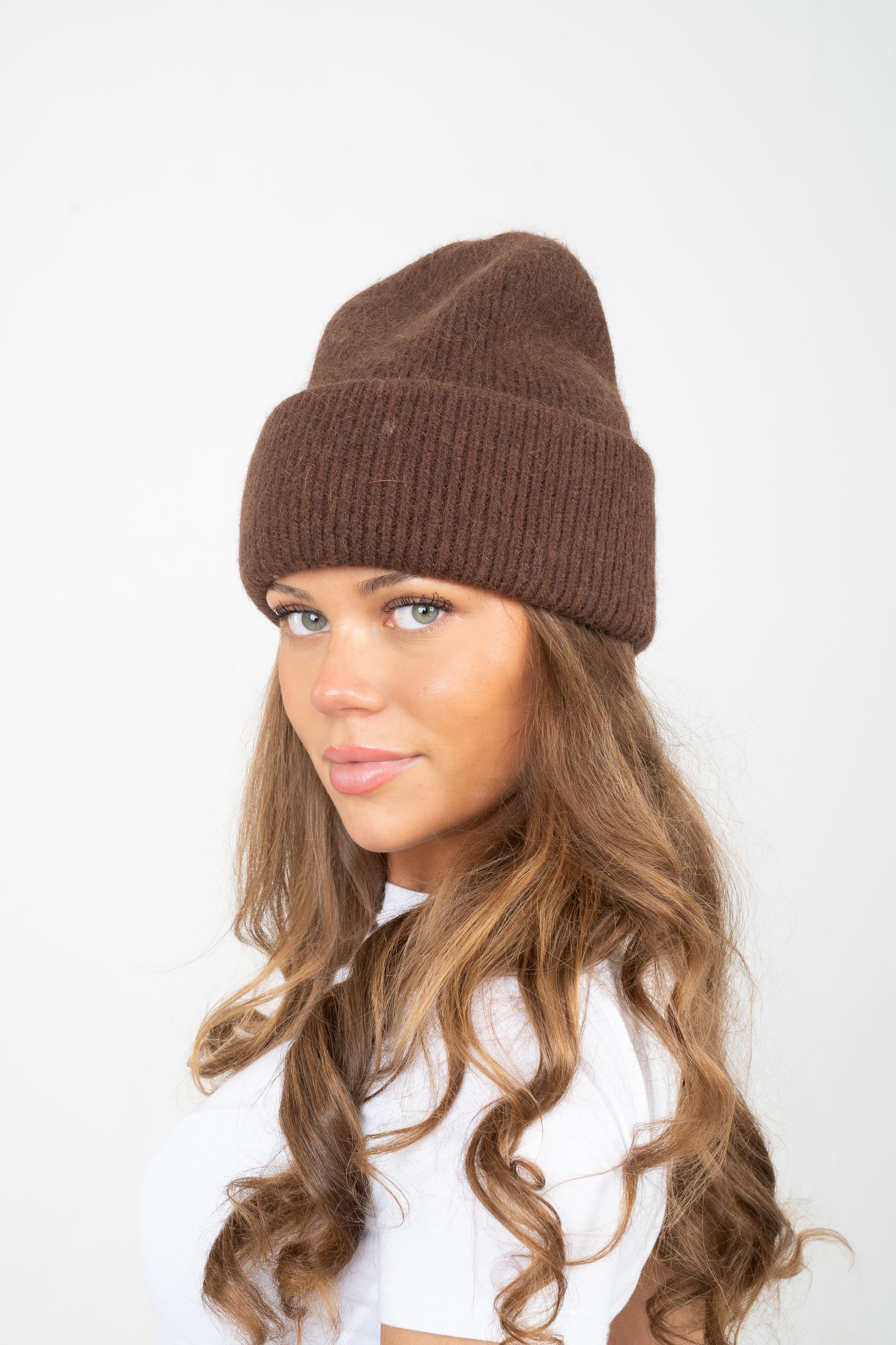 Chocolate rib beanie