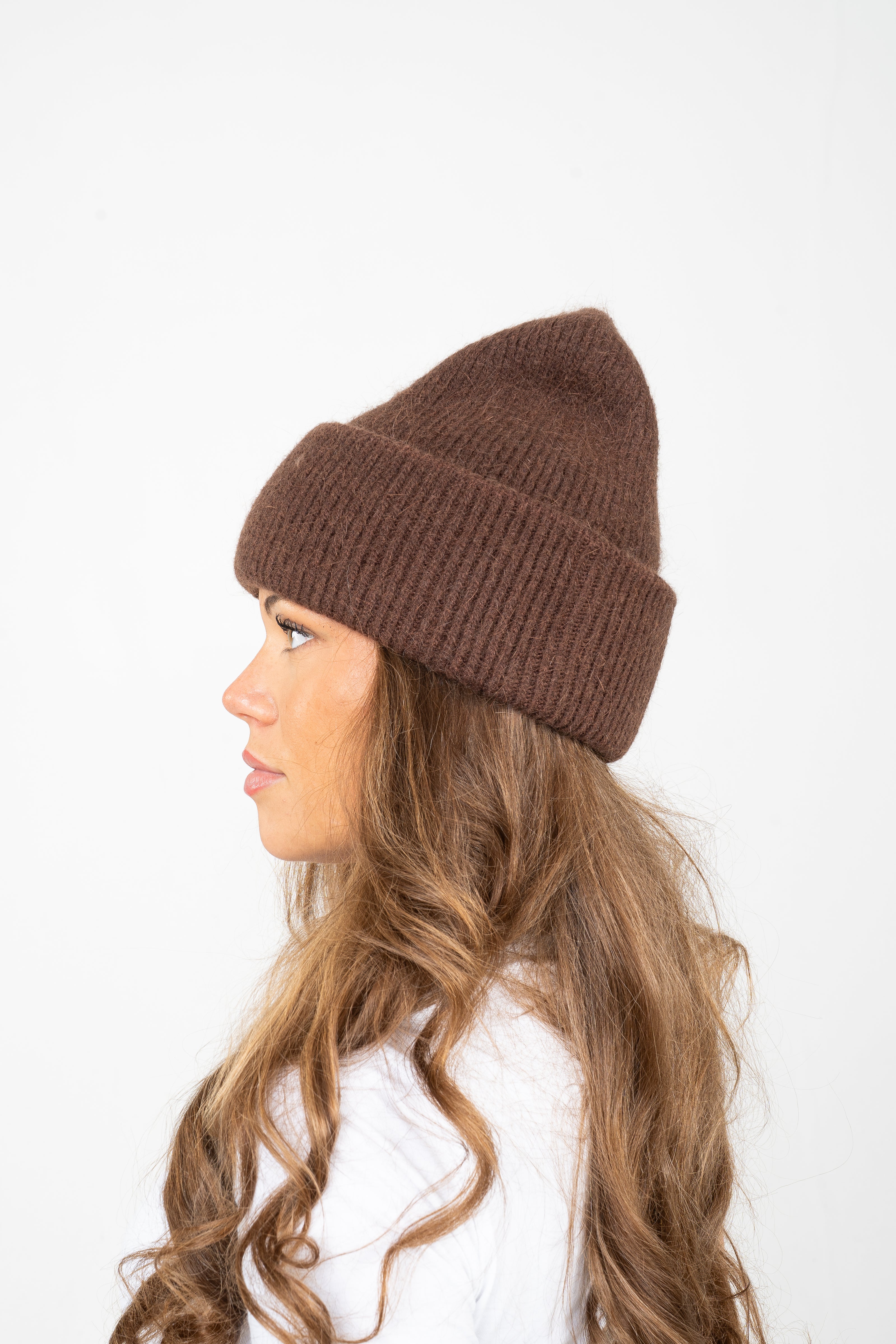 Chocolate rib beanie