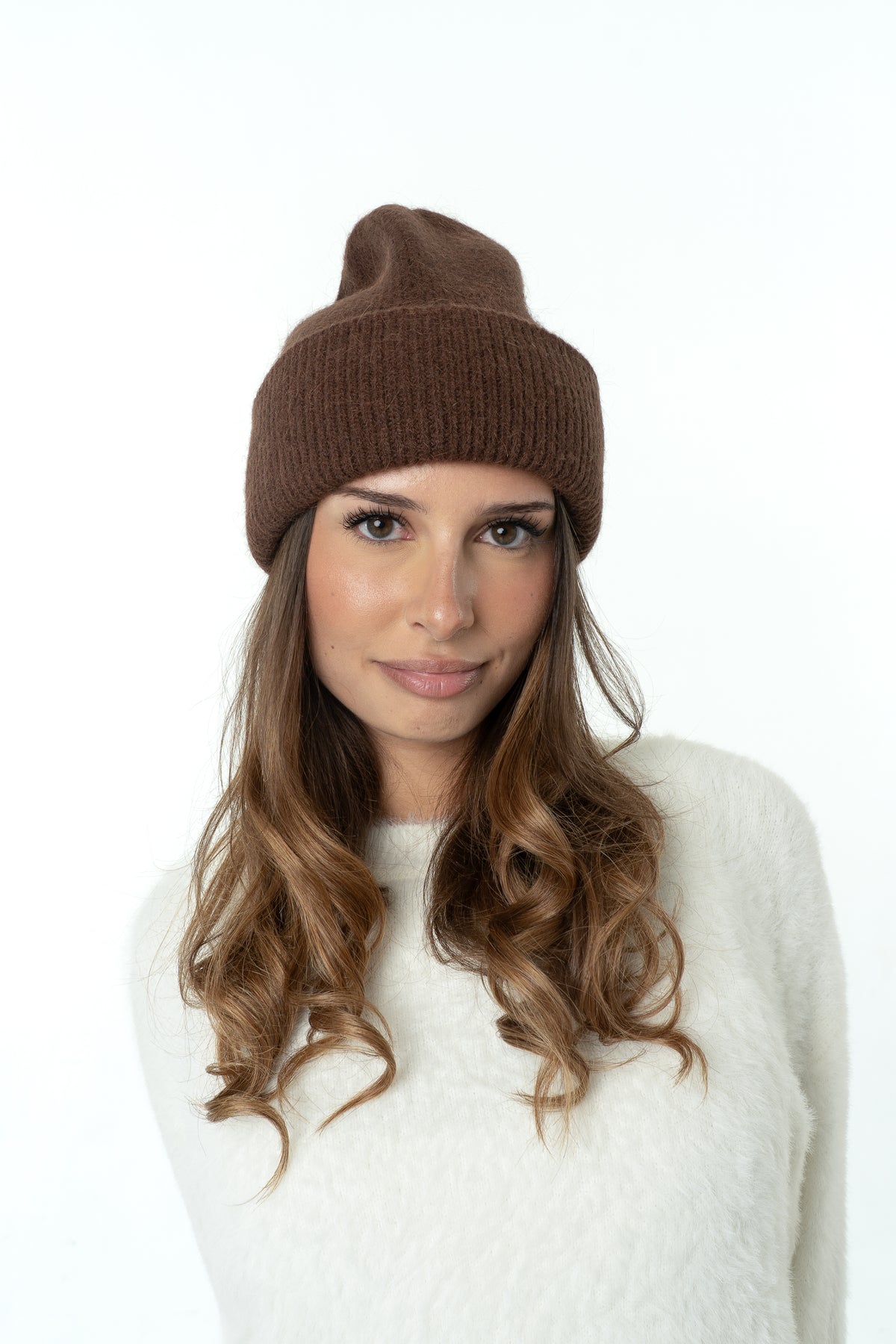 Chocolate rib beanie